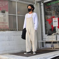 o project / loose fit chunky crew (ecru/gray) |