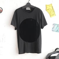 ★ CORRELL CORRELL (コレルコレル) / VELVET CIRCLE T SHIRTS  (VINTAGE BLACK/SIZE / XL) ★