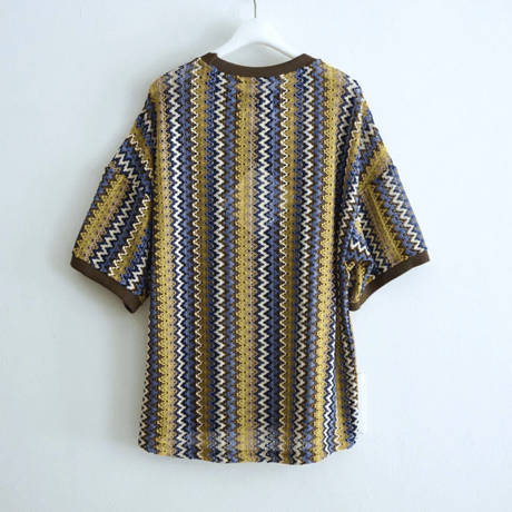 ★ merely_made Hmong hoa knit T-shirt ★