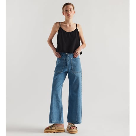 ★ SS26 / KLOKE / INTERVAL FRONT POCKET JEAN (MID WASH) ★