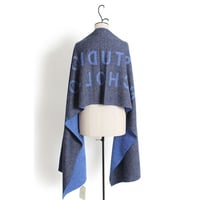 ☆  20AW / STUDIO NICHOLSON  /  LOGO SCARF  (NAVY/DK NAVY) ☆