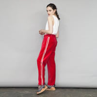 ★ SS21 / my beautiful landlet - COTTON VELOR LINE PANTS (2COLOR) ★