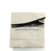 ★soe / LINEN CLUTCH BAG★