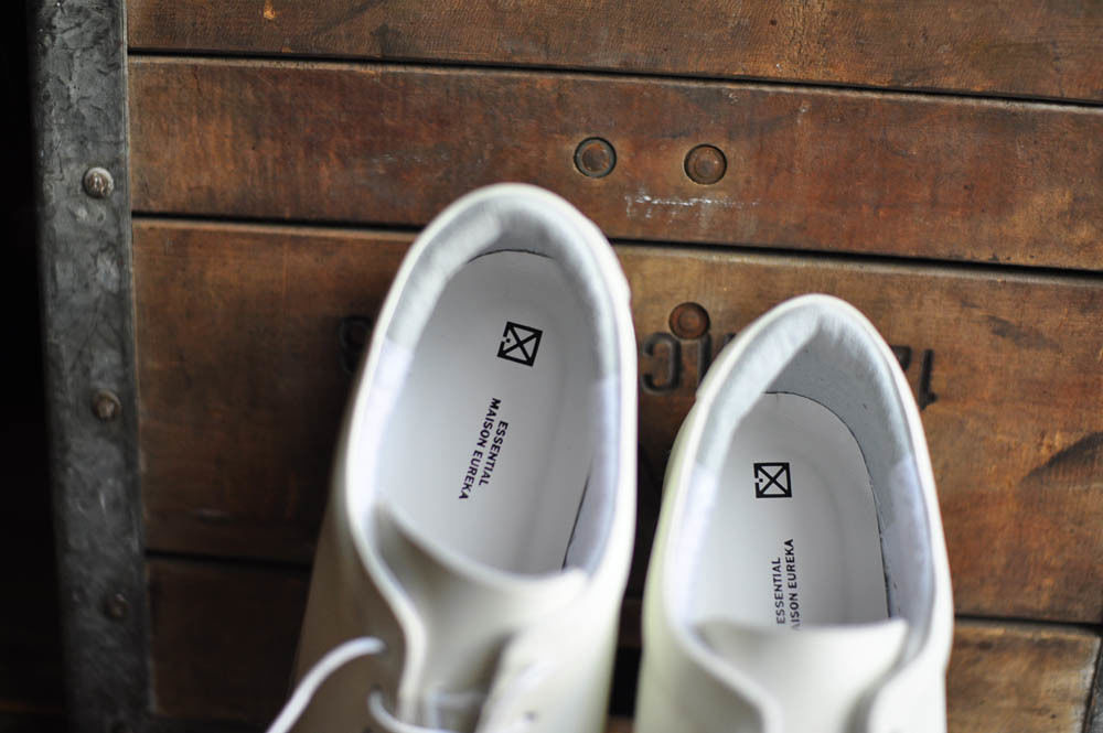 ☆ MAISON EUREKA (メゾンエウレカ) / LEATHER TRAINER SHO ☆ MAISON EUREKA (メゾンエウレカ) / LEATHER TRAINER SHO