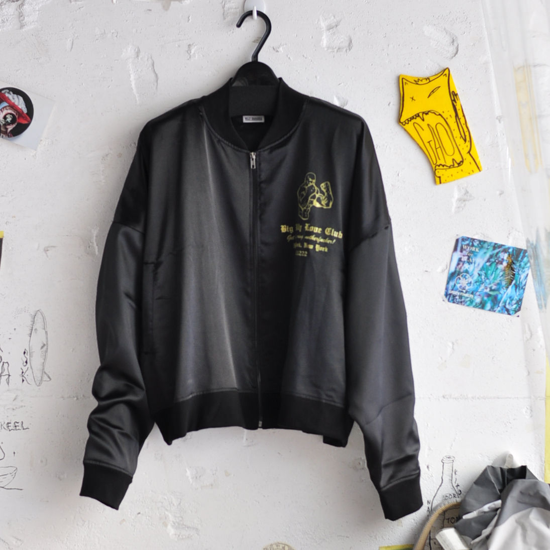 ☆ 20SS / WILLY CHAVARRIA / SATIN TRACK JACKE