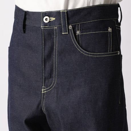 ★ tac:tac (タクタク) /   Half stitch denim pants  (INDIGO)  ★