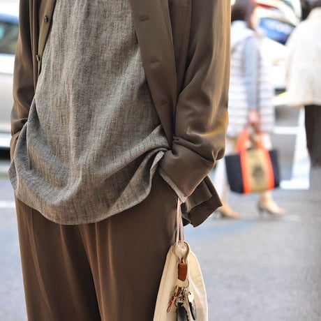 ☆ SS22 / dauerbrenner - HEMDI V SHIRT (KHAKI)☆