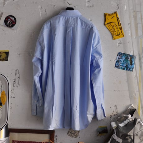 ☆ AW20 / WILLY CHAVARRIA  /  BIG OXFORD SHIRT  (LIGHT BLUE) ☆