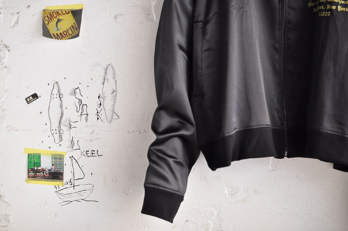 ☆ 20SS / WILLY CHAVARRIA / SATIN TRACK JACKE