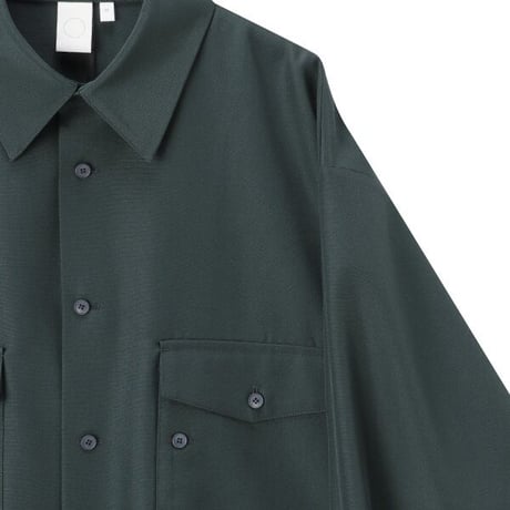 ★ tac:tac (タクタク) /  UN(I)FORM - Shirts Jacket (GREEN)  ★
