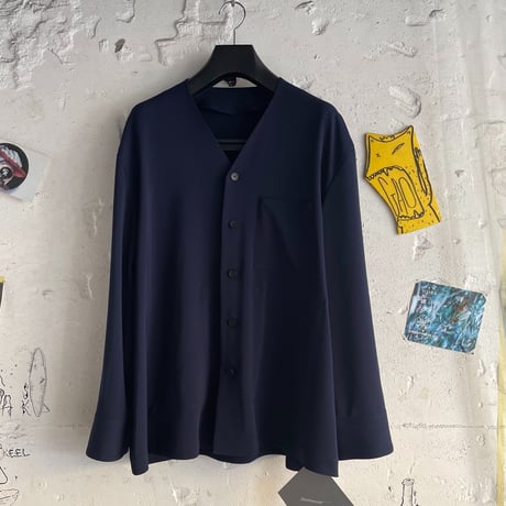 ☆ SS22 / dauerbrenner - HEMDI V SHIRT (NAVY/別注)☆