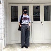 ☆ SUPER Daily / GENIUS & INSANITY HARVARD T SHIRT (ONE SIZE FREE) ☆