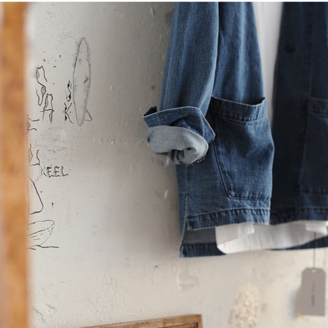 ★ SUPER Daily / LIGHT DENIM SHIRTS CARDIGAN ★
