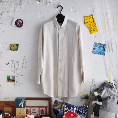 ★ DULCAMARA - ヨークスリーブシャツ(OFFWHITE) SIZE 1 ★