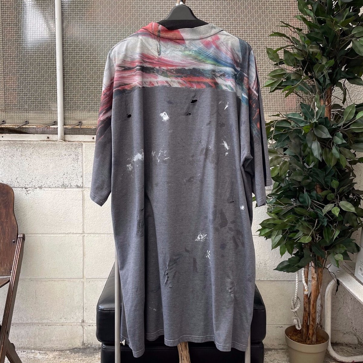 ☆ SS21 / SEAN NISH - BIG T SHIRT (BLACK) ☆ | W