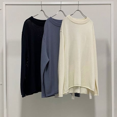 ★ SS21 / tac:tac (タクタク) / MESH KNIT  (2COLOR)  ★