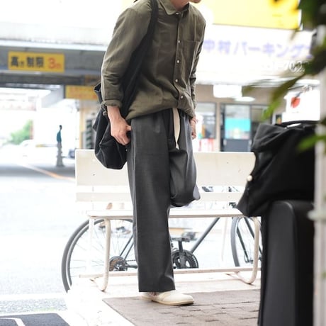 ★ SUPER Daily / WIDE EASY SLACKS (M.GRAY) ★