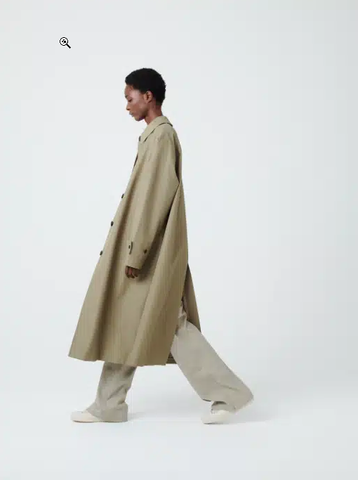 Studio Nicholson ホリン ロンクスリフ トレンチコト 【関税込】 ☆ STUDIO NICHOLSON / HOLIN COATED COTTON COAT