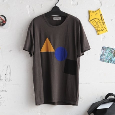 ★ CORRELL CORRELL (コレルコレル) / APPLI T SHIRTS  (OLD BLACK/SIZE / L) ★