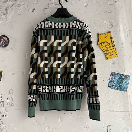 ★ SS22 NEW ! / HENRIK VIBSKOV - Stamp Knit Roundneck ★