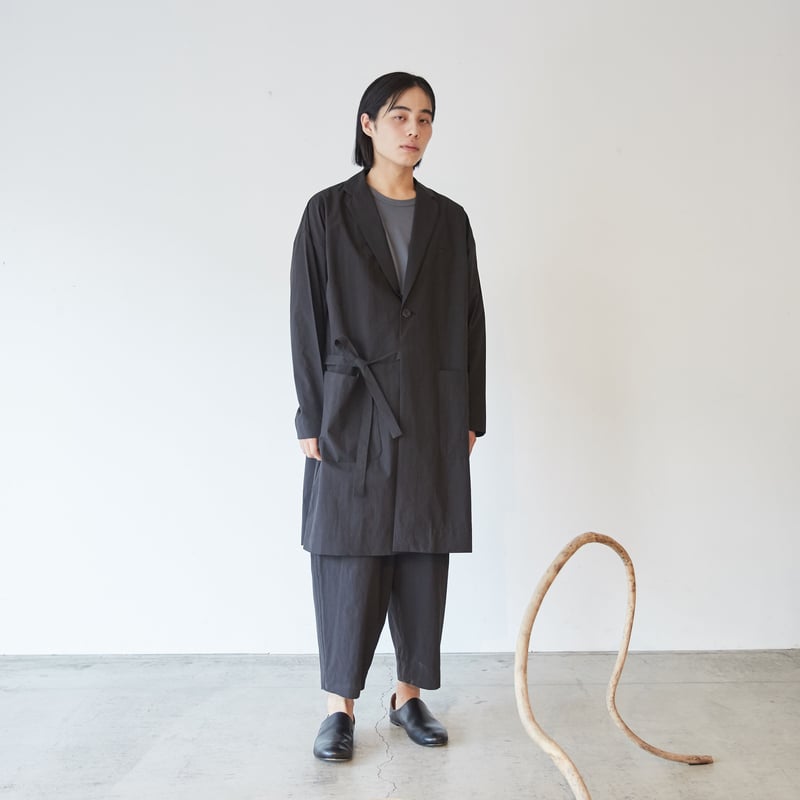 ☆ SS21 / DULCAMARA - タイプライターLabコート (BLACK) ☆ |