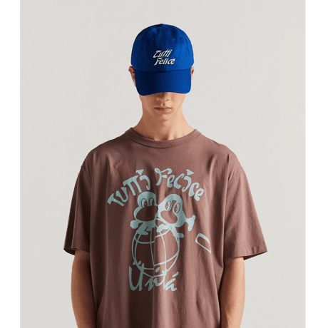 ★ SS26 / KLOKE /  TUTTI FELICE EMBROIDERED CAP COBALT ★