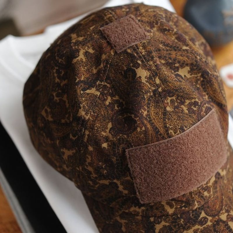 ☆ soe (ソーイ) x CA4LA (カシラ) / BROWN PAISLEY CAP ☆