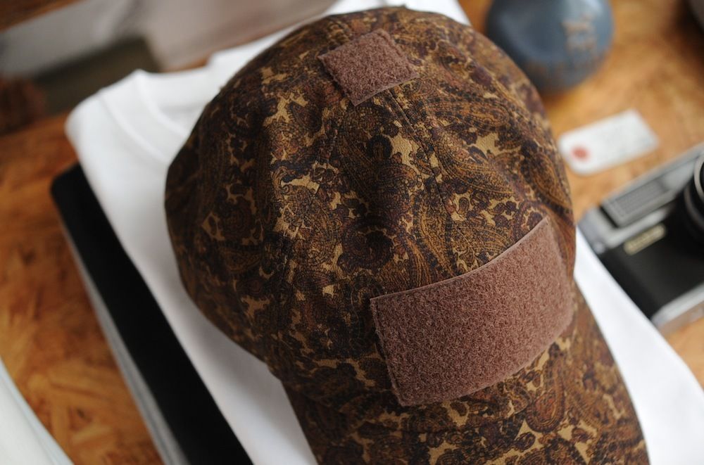 ☆ soe (ソーイ) x CA4LA (カシラ) / BROWN PAISLEY CAP ☆...