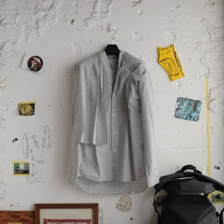 ★ FFIXXED STUDIOS / SCARF SHIRTS (GRAY) ★