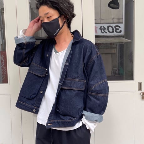 ★ SS21 NEW ! / HENRIK VIBSKOV - Match Box Jacket (INDIGO) ★