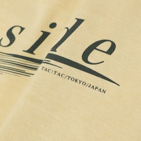 ★ SS21 / tac:tac (タクタク) / SEASIDE T SHIRT (3COLOR)  ★