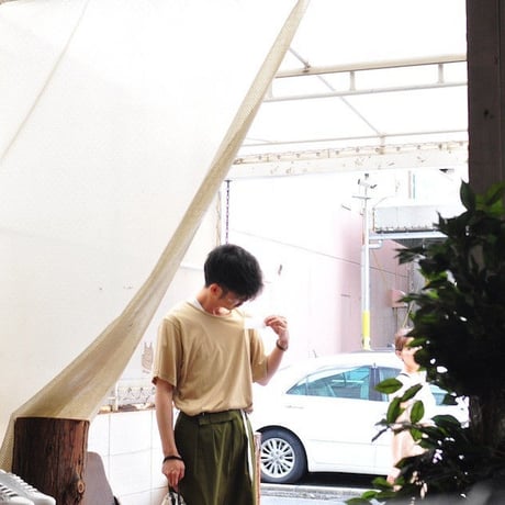 ★ EDWINA HORL / EH36TS-01 T SHIRTS (BEIGE) ★