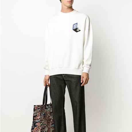 ★ AW20 NEW ! / HENRIK VIBSKOV - Man In Bathroom Sweat (WHITE) ★