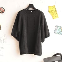 ★ 18SS EDWINA HORL / EH36KN-01 S/S KNIT(BLACK/M) ★