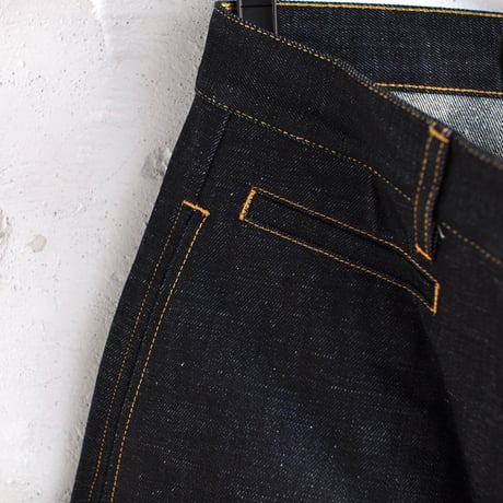 ☆  20SS / STUDIO NICHOLSON  /  BILL SELVEDGE DENIM CLASSIC FLAT FRONT TAPERED DENIM  (INDIGO) ☆