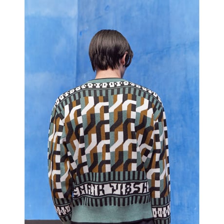 ★ SS22 NEW ! / HENRIK VIBSKOV - Stamp Knit Roundneck ★
