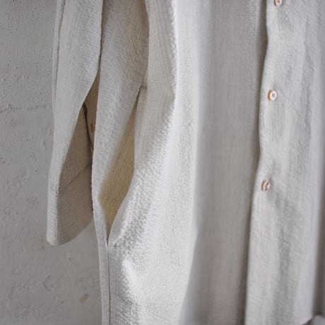 ★ DULCAMARA - ヨークスリーブシャツ(OFFWHITE) SIZE 1 ★