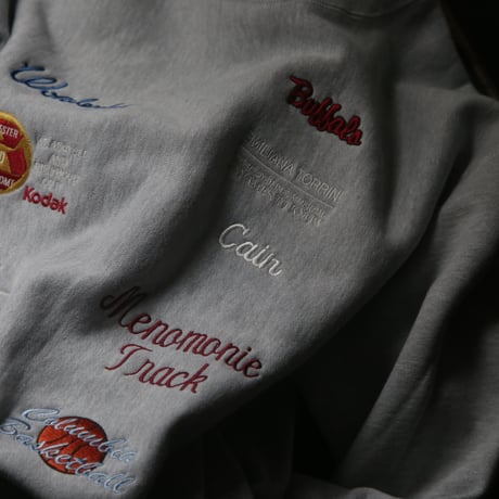 ★ AW24 特別制作アイテム / soe READY TO WEAR /  Company Logo Embroidery Sweat Shirt. (HEATHER GRAY) ★