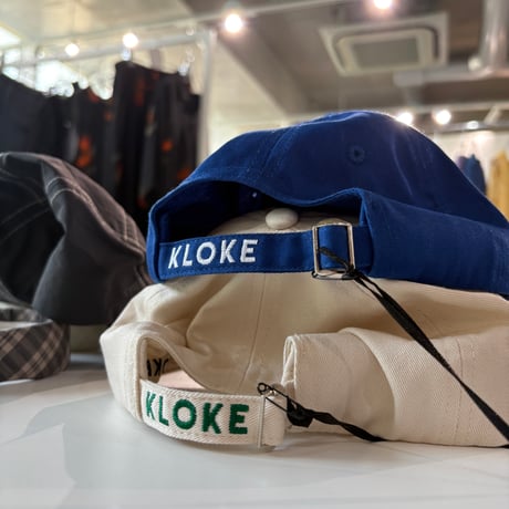 ★ SS26 / KLOKE /  TUTTI FELICE EMBROIDERED CAP COBALT ★
