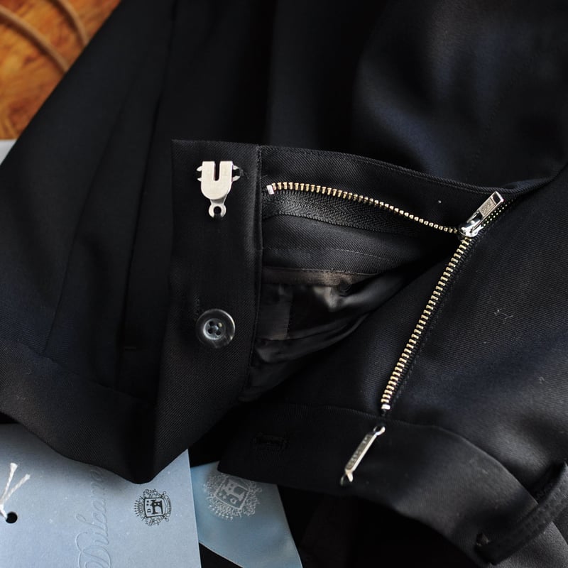 ☆ 20SS / DULCAMARA - よそいきオーバータックパンツ (BLACK) ☆ |