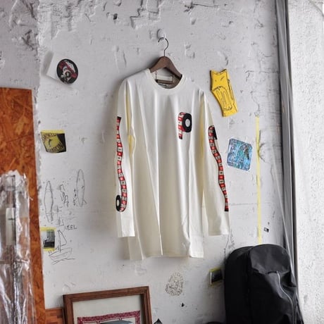 ★ 18AW NEW ! / HENRIK VIBSKOV - Measuring Mens LS Tee (OFF WHITE) ★