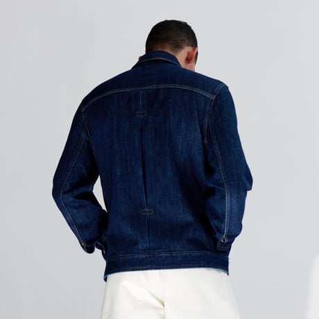 ☆  SS21 / STUDIO NICHOLSON  /  LAZAR  - SELVEDGE DENIM JACKET (INDIGO) ☆