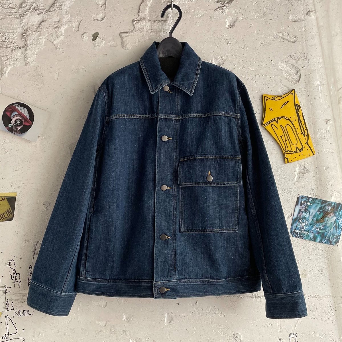 ご了承いただけますと幸いですffixxed studios NICOLAS JACKET DENIM