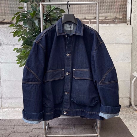 ★ SS21 NEW ! / HENRIK VIBSKOV - Match Box Jacket (INDIGO) ★