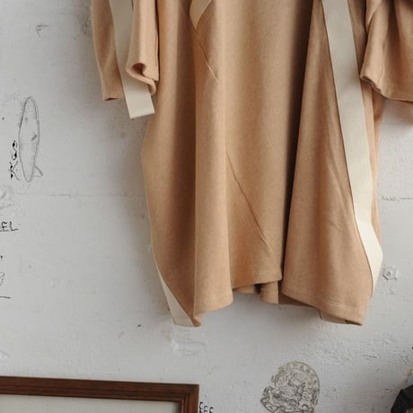 ★ House of the very island's / DECONSTRUCTED T-SHIRT WITH DOLMAN SLEEVES ★