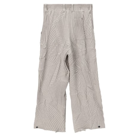 ★ 20SS / tac:tac (タクタク) /  Leaf pleats wide pants (BLACK)  ★