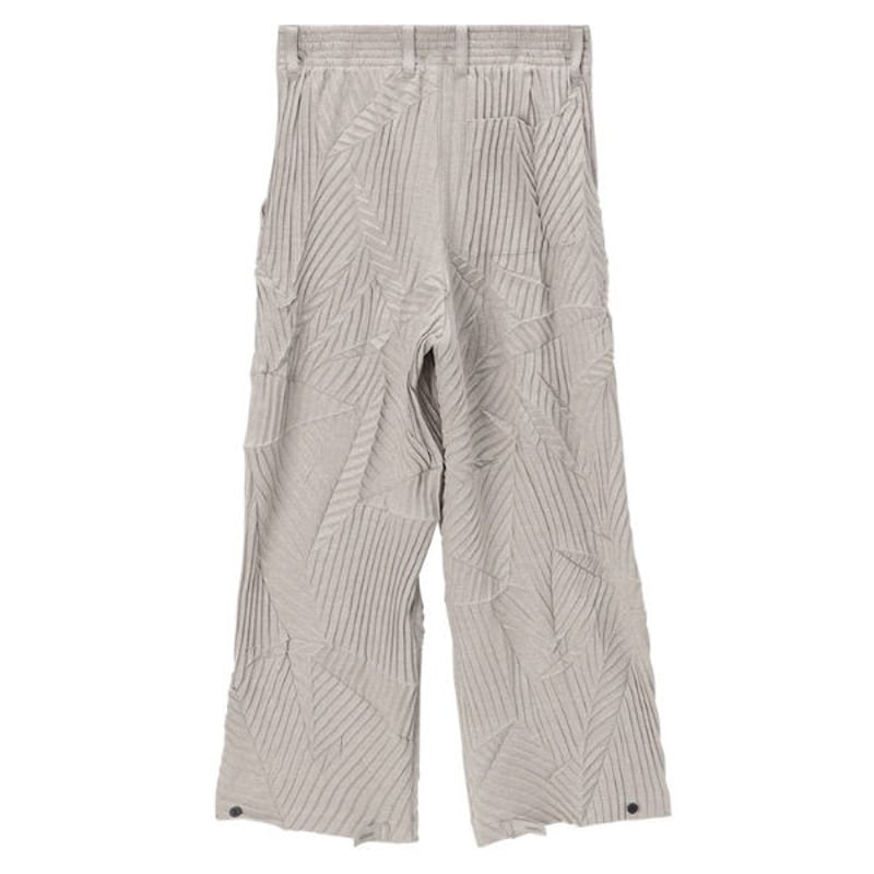 タクタク　TAC:TAC ☆ 20SS / tac:tac (タクタク) / Leaf pleats wide pan