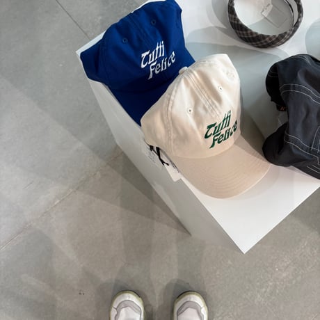 ★ SS26 / KLOKE /  TUTTI FELICE EMBROIDERED CAP COBALT ★