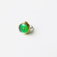 ★ nejicommu (ネジコミュ) / TRANSITION RING (GREEN/9号) ★