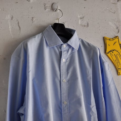 ☆ AW20 / WILLY CHAVARRIA  /  BIG OXFORD SHIRT  (LIGHT BLUE) ☆